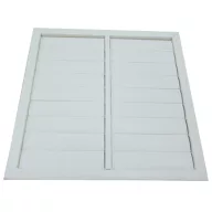 Garvitációs zsalus műanyag szellőző GP 600x600