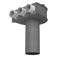 Fém szelepfogadó FLEXITECH CMMC 125/63x3
