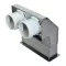 Fém rácsfogadó 90 fok FLEXITECH WMMCL 200x55/63x2