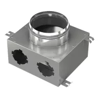Fém osztódoboz FLEXITECH MADB 125/63x2 felső csatlakozás