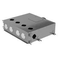   Fém osztódoboz oldal csatlakozás FLEXITECH MADB 125/63x6 oldal csatlakozás