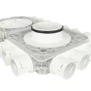Műanyag osztódoboz FLEXITECH 150/63x18 felső csatlakozás