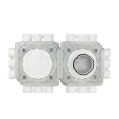 Műanyag osztódoboz FLEXITECH 150/63x18 felső csatlakozás