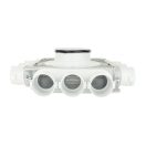 Műanyag osztódoboz FLEXITECH 160/63x12 felső csatlakozás