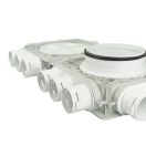 Műanyag osztódoboz FLEXITECH 200/63x18 felső csatlakozás