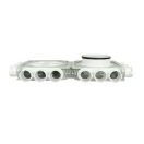 Műanyag osztódoboz FLEXITECH 200/63x18 felső csatlakozás