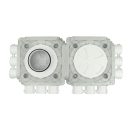 Műanyag osztódoboz FLEXITECH 150/63x12 felső csatlakozás