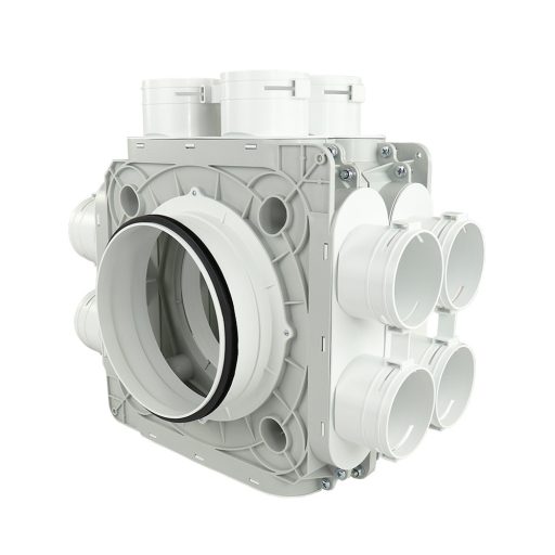 Műanyag osztódoboz FLEXITECH 200/75x12 felső csatlakozás