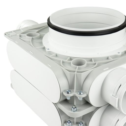 Műanyag osztódoboz FLEXITECH 200/75x12 felső csatlakozás