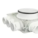 Műanyag osztódoboz FLEXITECH 160/90x12 felső csatlakozás