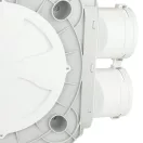 Műanyag osztódoboz FLEXITECH 125/90x6 oldal csatlakozás