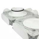 Műanyag osztódoboz FLEXITECH 160/90x8 felső csatlakozás