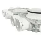 Műanyag osztódoboz FLEXITECH 200/90x8 felső csatlakozás