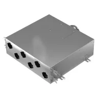 Fém osztódoboz FLEXITECH MADB 125/75x6 oldal csatlakozás