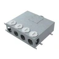   Fém osztódoboz oldal csatlakozás FLEXITECH MADB 125/90x6 oldal csatlakozás