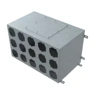 Fém osztódoboz FLEXITECH MADB 200/90x15 oldal csatlakozás