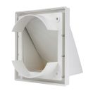 Garvitációs zsalus műanyag szellőző GP BKF 125