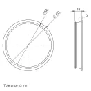 Dalap END CAP-OP műanyag végzáró Ø 100 mm