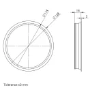 Dalap END CAP-OP műanyag végzáró Ø 125 mm