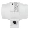Csőventilátor DALAP MF 100 EC motor, fordulatszám-szabályzóval