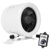 Csőventilátor DALAP MF 125 EC motor, fordulatszám-szabályzóval