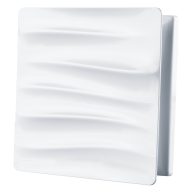   Műanyag zárt előlapos szellőzőrács 160x160 mm GP FLAT SURGE