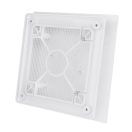 Műanyag zárt előlapos szellőzőrács 160x160 mm GP FLAT SURGE