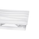 Műanyag zárt előlapos szellőzőrács 160x160 mm GP FLAT SURGE