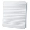 Műanyag zárt előlapos szellőzőrács GP 100 mm FLAT SPIN