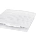 Műanyag zárt előlapos szellőzőrács 160x160 mm GP FLAT SPIN