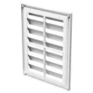 Gravitációs zsalus műanyag 299x221 mm szellőzőrács GP 160 R