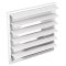 Gravitációs zsalus műanyag 150 mm szellőzőrács GP 250/150 RF