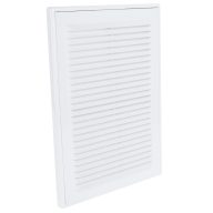 Műanyag szellőzőrács 251x182 mm rovarhálóval  GP 125 N