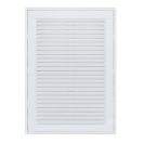 Műanyag szellőzőrács 251x182 mm rovarhálóval  GP 125 N