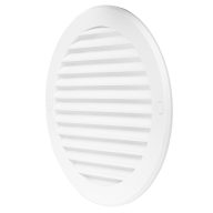 Műanyag szellőzőrács rovarhálóval SIEB 160 mm