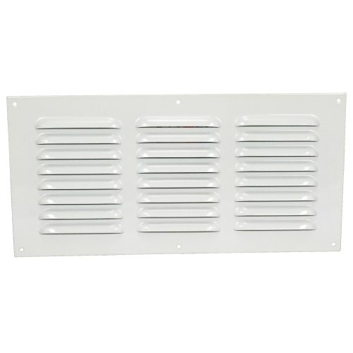 Fém szellőzőrács rovarhálóval GMP 305x150/3 N
