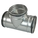 Rozsdamentes acél T idom 150/150 mm