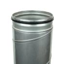 Rozsdamentes acél csőtoldó 100 mm