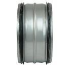 Rozsdamentes acél csőtoldó 160 mm