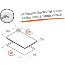 CATA - Beépíthető gázfőzőlap LCI-6031 BK