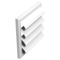   Gravitációs zsalus műanyag 187x187 mm szellőzőrács GP 120 R