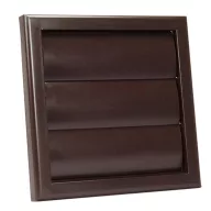   Gravitációs zsalus műanyag 100 mm szellőzőrács GP 100 RF BROWN