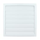 Fém garvitációs zsalus szellőzőrács fehér 385