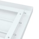 Fém garvitációs zsalus szellőzőrács fehér 385