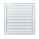 Fém garvitációs zsalus szellőzőrács fehér 550