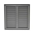 Fém garvitációs zsalus szellőzőrács szürke 715