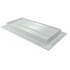 Alumínium szellőzőrács fehér WDP 250x100