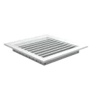 Alumínium szellőzőrács 100x100 mm fehér WDP 100x100