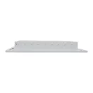 Alumínium szellőzőrács 100x100 mm fehér WDP 100x100