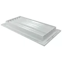 Alumínium szellőzőrács 150x100 mm fehér WDP 150x100